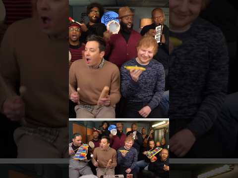 Classroom Instruments w/ #EdSheeran! 🥁 #FallonFlashback