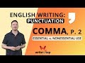 Comma Usage in Relative Clauses