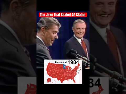 The Most INSANE Landslide Victory in 🇺🇸 History #ronaldreagan