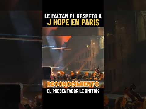  Fans furiosos con el presentador de Le Gala Des Pièces Jaunes por falta de respeto hacia J-Hope