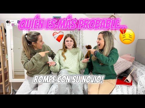 QUIEN ES MAS PROBABLE QUE ROMPA CON SU NOVIO! Preguntas PICANTES DANIELA GO VS DOBLE TWINS