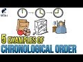 Chronological Order in Various Contexts