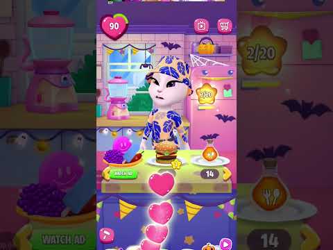 #mytalkingangela2 #diycosplay #cat #mytalkingtom #funny #gaming #trending #cosplay #makeup