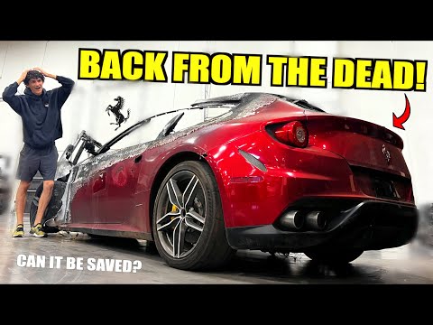 Rebuilding Burnt Ferrari FF: Salvaging Parts and Shocking Discoveries