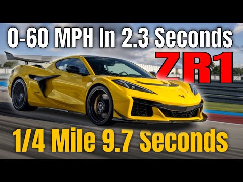 New 2025 Corvette ZR1 Hits 60 MPH In 2.3 Seconds 1/4 Mile 9.7 Seconds