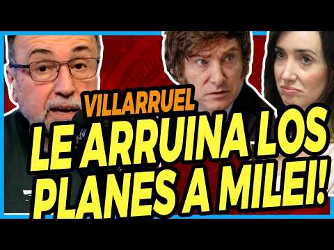 NAVARRO REVELÓ LA FÓRMULA PRESIDENCIAL DE VILLARRUEL que podría destronar a Milei en 2027