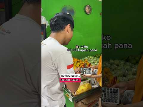 Turysta w szoku! 😱 Tylko 80 tysięcy rupii za całą torbę owoców na Bali!