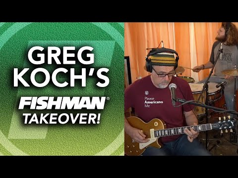 Greg Koch's Fishman Takeover! 7-9-2021 Live Music