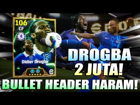 DROGBA 2 JUTA TERKUAT BULLET HEADER HARAM! BIKIN LAWAN FRUSTASI! HEBAT BANGET!