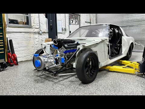 RX7 no-prep build. putting a massive Procharger on it. this things insane