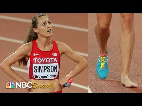 Lost shoe derails Jenny Simpson’s 1500m world title quest in 2015 | NBC Sports