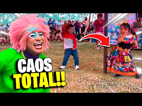 😂🔥¡NIÑOS SE ROBAN EL SHOW! 🤯 DESCONTROL con los PAYASOS MAS VIRALES🔥 K-CHITO, TOTO y STIFF 😂🔥