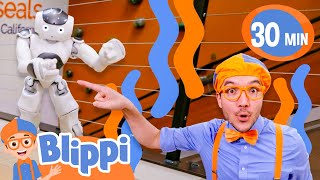 Do The Robot With Blippi! 🤖 | Blippi Songs 🎶| Educational Songs For Kids