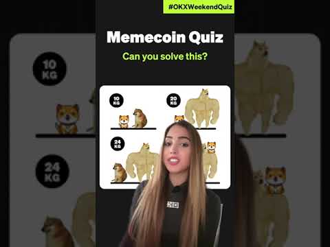 Our #memecoin quiz is back 🐶 #okx #shorts