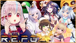 【#R.E.P.O.】今度はフルパで！ホラーお宝探しゲームR.E.P.O.で遊ぶ！ほの氏～うしろ、うしろ！【コラボ】