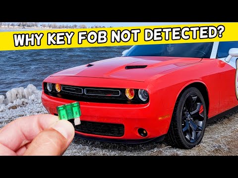 Why Key Fob Not Detected Warning Message On Dodge Challenger