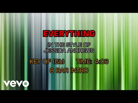 Jessica Andrews – Everything (Karaoke)