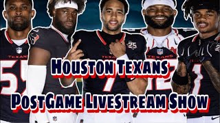 Houston Texans preseason post game livestream show ￼