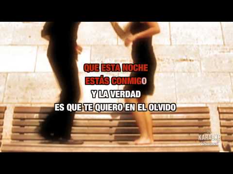 Miénteme : Olga Tañón | Karaoke with Lyrics