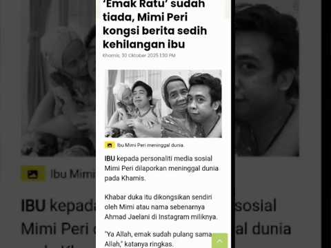 Info Selebriti.|Al-fatihah.