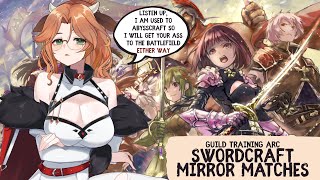 【Shadowverse: Worlds Beyond】Swordscraft mirror match and card gacha cu