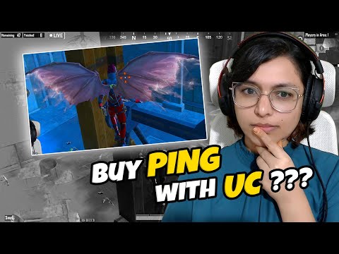 Buy Ping with UC ??? | Solo vs Squad Funny PUBG Live Highlights