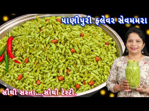 Rs.30 માં ડબ્બો ભરીને બનાવો પાણીપુરી ફ્લેવર સેવ મમરા | panipuri flavour sevmurmura | sevv murmura