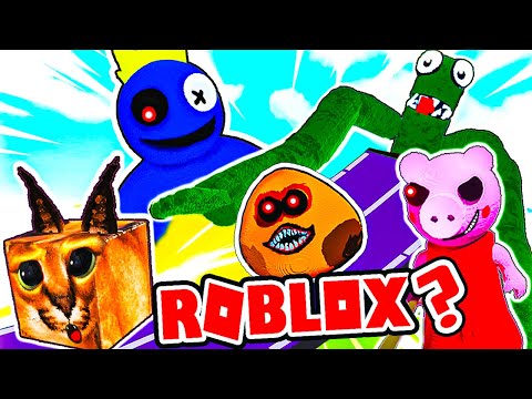 ROBLOX pero es una PESADILLA en TEARDOWN 😱 RAINBOW FRIENDS PIGGY DOORS