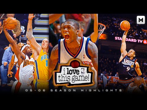 NBA 05-06 Highlights ft. Nate Robinson, Baron Davis, & Iggy 🏀 I LOVE THIS GAME!