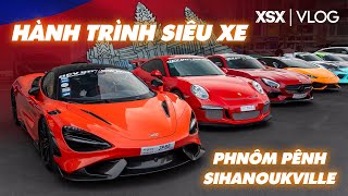 Mình đếm xe KHÔNG XUỂ khi tham dự HÀNH TRÌNH SIÊU XE tại CAMPUCHIA | XSX
