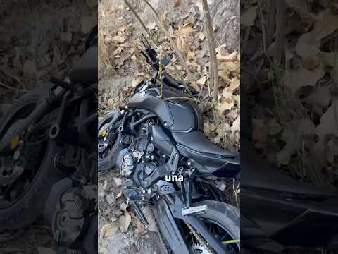 Dejaron un pulsar abandonada ☠️ #parati #mexico #cr7 #yamaha #mt07
