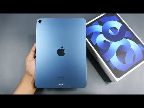 (VIETNAMESE) Apple iPad Air 5 (2022) unboxing, camera, antutu, speakers, gaming