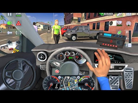 New Taxi Game Realistic Interior Taxi Driving 3D: Taxi Simulator 2025 - Car Game Android Gameplay