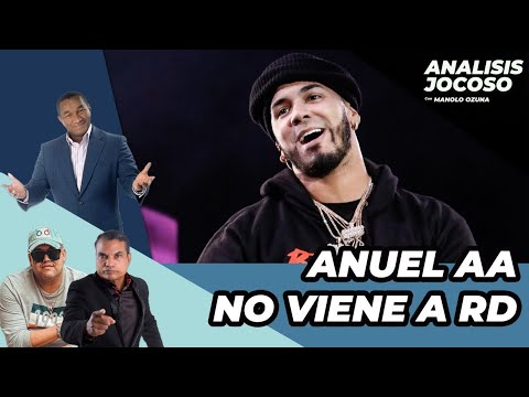 ANUEL AA NO VIENE A RD