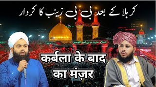 Karbala Ke Bad Ka Manzar | Karbala Me Bibi Zainab Ka Kirdar by Sayyed Aminul Qadri Sb at Nasirabad
