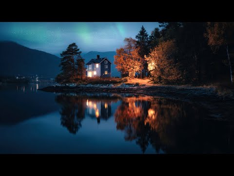 10시간 수면음악「노르웨이의 12시」🎵 가을음악, 힐링음악, 불면증음악 (Midnight)