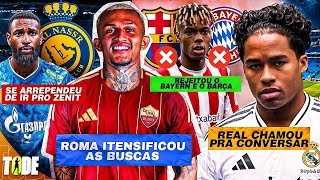 GERSON ARREPENDIDO l N. WILLIAMS RECUSOU BARÇA E BAYERN l REAL CHAMOU ENDRICK PRA COVERSAR E+