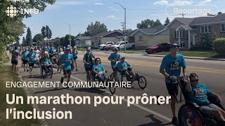 Courir un marathon pour l'inclusion