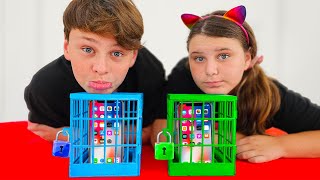 No Phones Allowed! Dad Teaches Ali and Adriana a Lesson