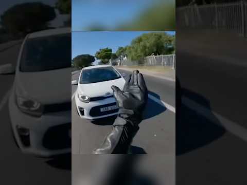When a biker proves a driver wrong…🤣 #shorts #bike #biker #karma