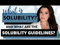 Solubility and Precipitation Concepts