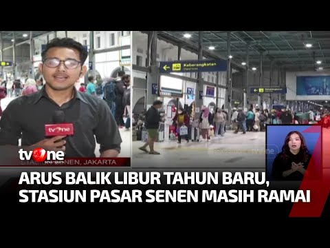 Calon Penumpang Mudik Masih Padat Di Stasiun Senen Tvone