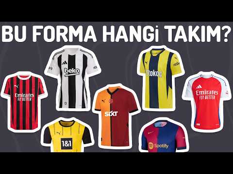 Bu forma hangi takım? Futbol Bulmaca ile Formadan Futbol Kulübünü Tahmin Et!