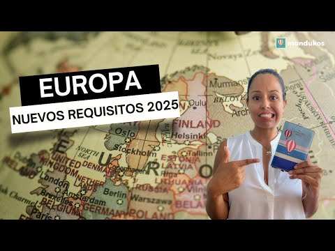 NUEVOS requisitos para viajar a Europa en 2025