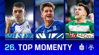 TOP MOMENTY 26. kolejki Ekstraklasy