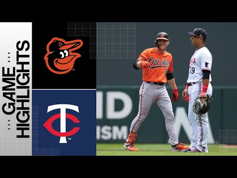 Orioles vs. Twins Game Highlights (7/8/23) | MLB Highlights video clip