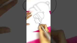 Cute boy drawing ✍️ #drawing #artforkids #art #preschool