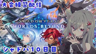 【 シャドバWB/Shadowverse】シャドバ歴10日目、明日が本番です。やばい【ホロライブ DEV_IS 響咲リオナ】