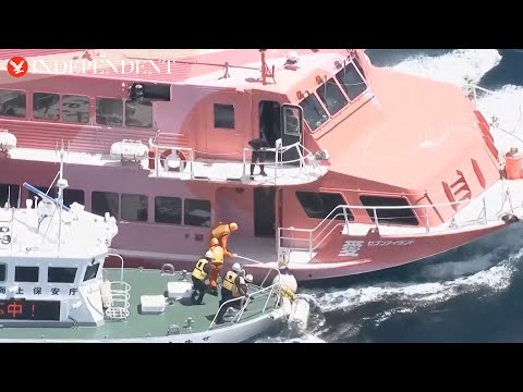 Japan coast guard rescues stranded passenger boat after loss of engine control
