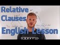 Understanding Relative Clauses in English